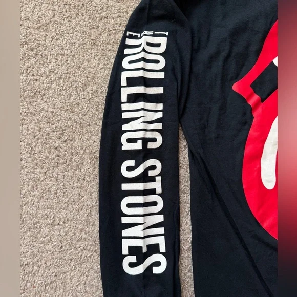 The Rolling Stones 2016 Tour Long Sleeve T Shirt Mens M Band Tee - Picture 5 of 8
